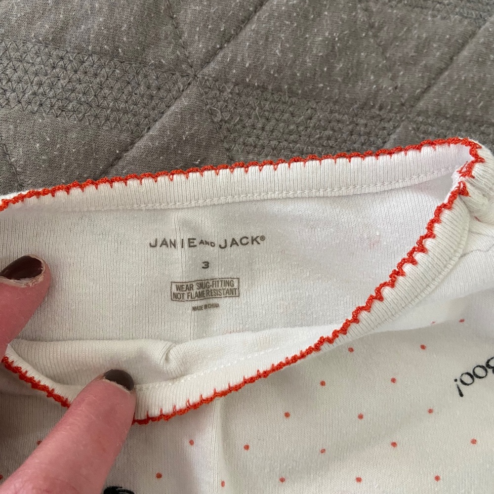 Janie and Jack Halloween Pajamas-size 3